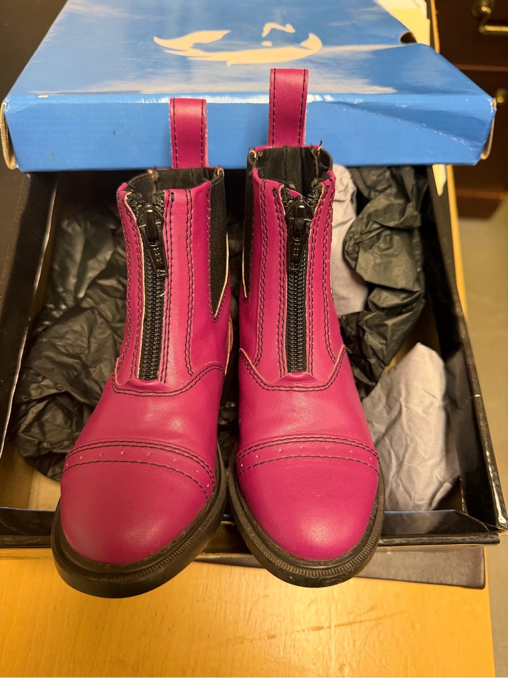 Toddlers sz 10/11 Pink paddock riding boots